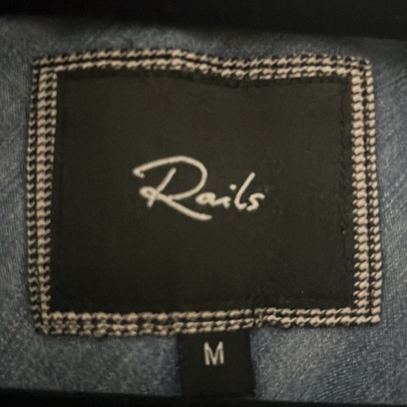 Rails Denim Button Down, Women’s Size M - Picture 3 of 3